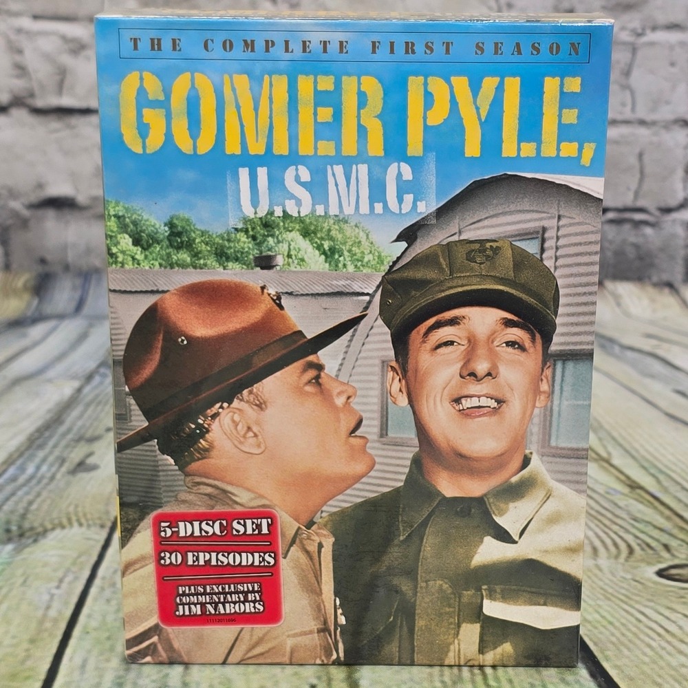 Gomer Pyle USMC Complete First Season DVD 5-Disc Set‎ Jim Nabors Classic Comedy